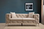 Atelier Del Sofa Como - Sofá de 2 plazas Ecru